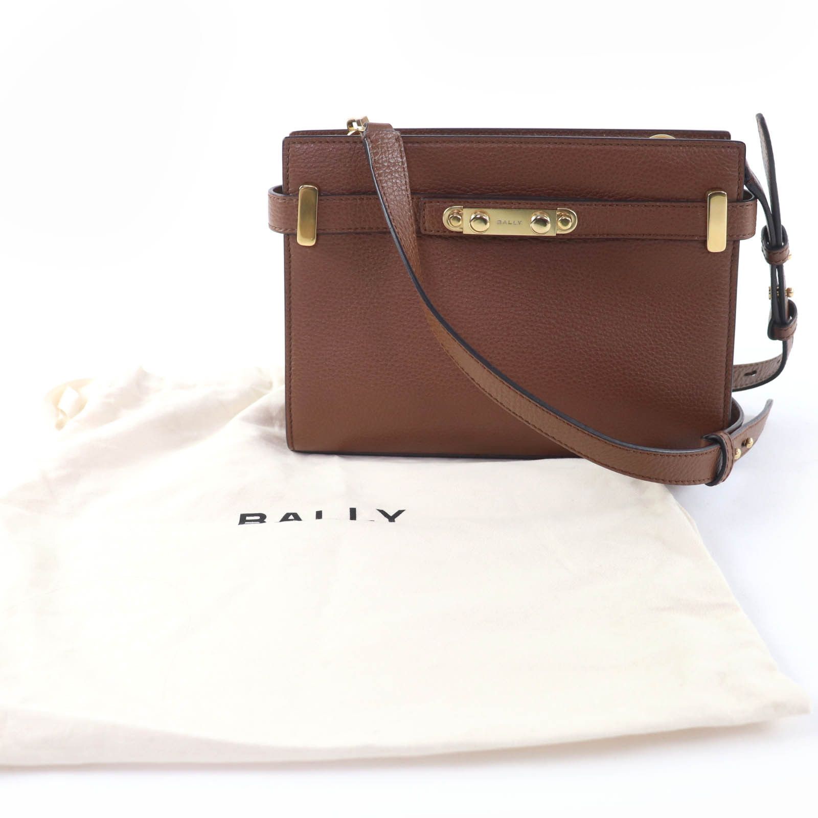Bally Bally Bally Leather 2way Shoulder Bag Leather Shoulder Bag DUTY FREE for USA Size ONE SIZE - 2 Thumbnail