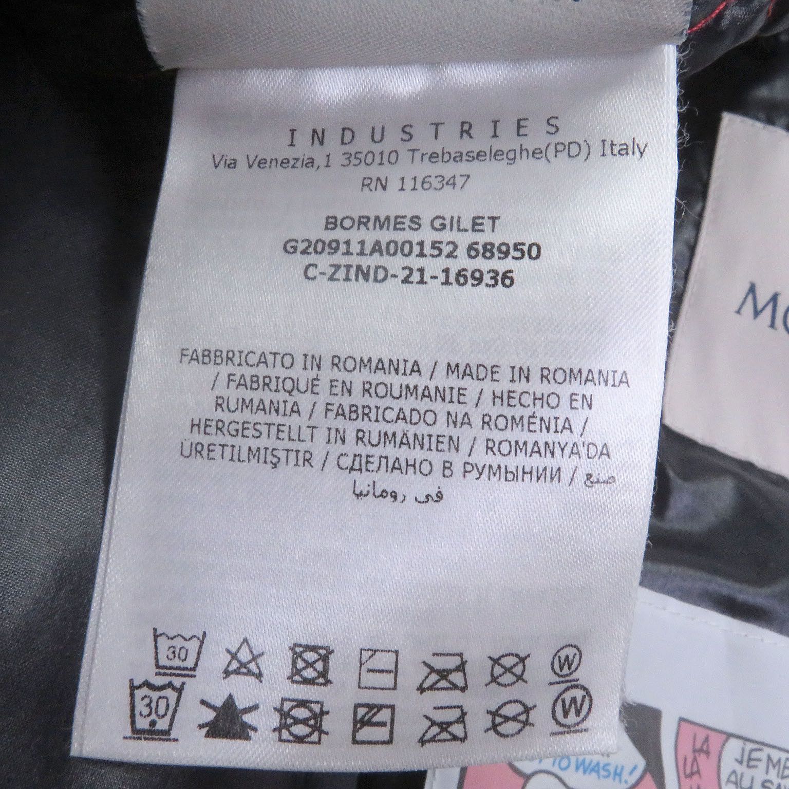 Moncler Moncler Moncler Nylon Down Vest Others Outerwear DUTY FREE for USA Size ONE SIZE - 8 Thumbnail