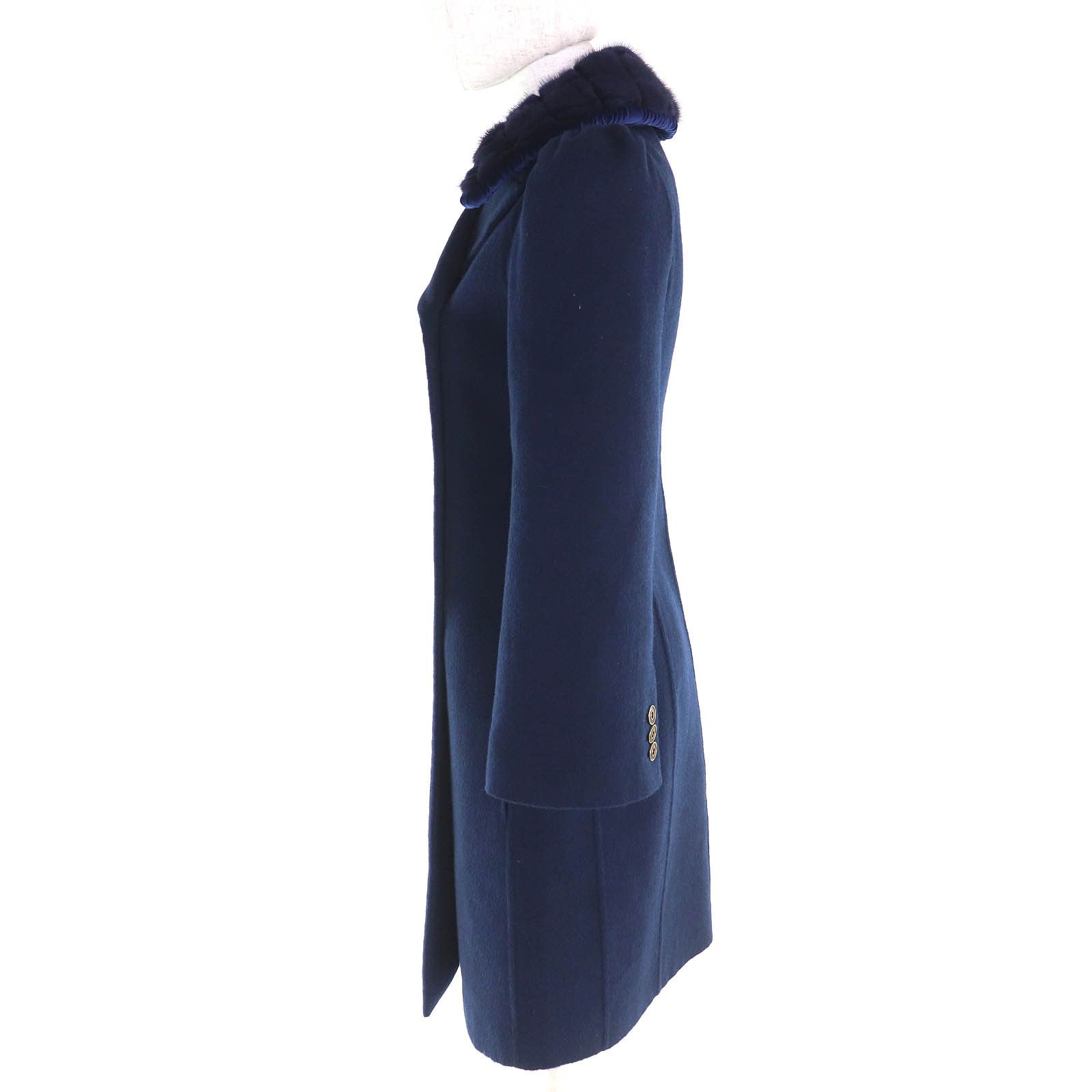 Fendi Fendi Fendi Mink Fur Long Coat Natural Material Outerwear FF8764 DUTY FREE for USA Size ONE SIZE - 2 Thumbnail