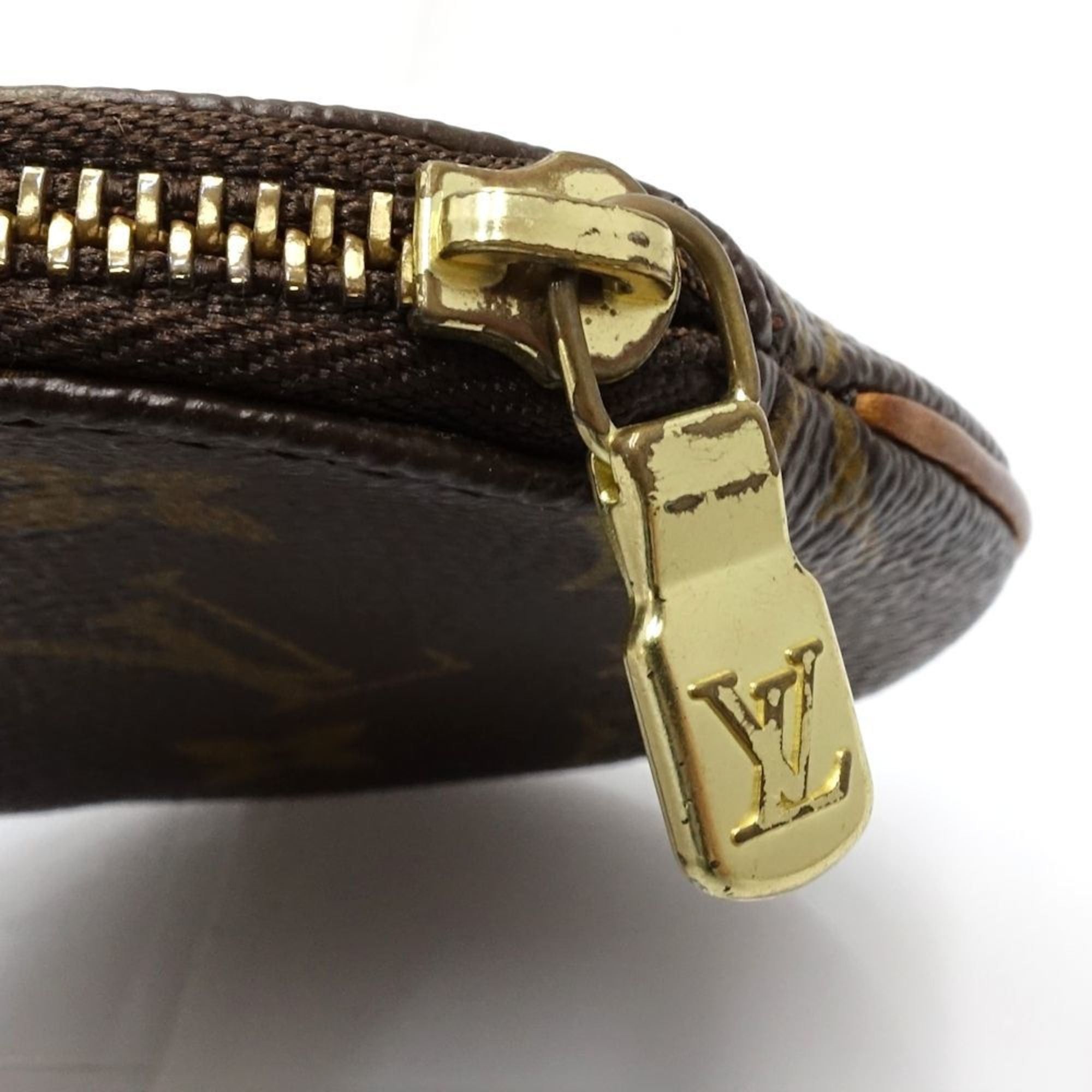 Louis Vuitton LOUIS VUITTON Monogram Wallet/Coin Case M61926 Porte Monnaie Long Brown Women's 181777 Size ONE SIZE - 6 Thumbnail