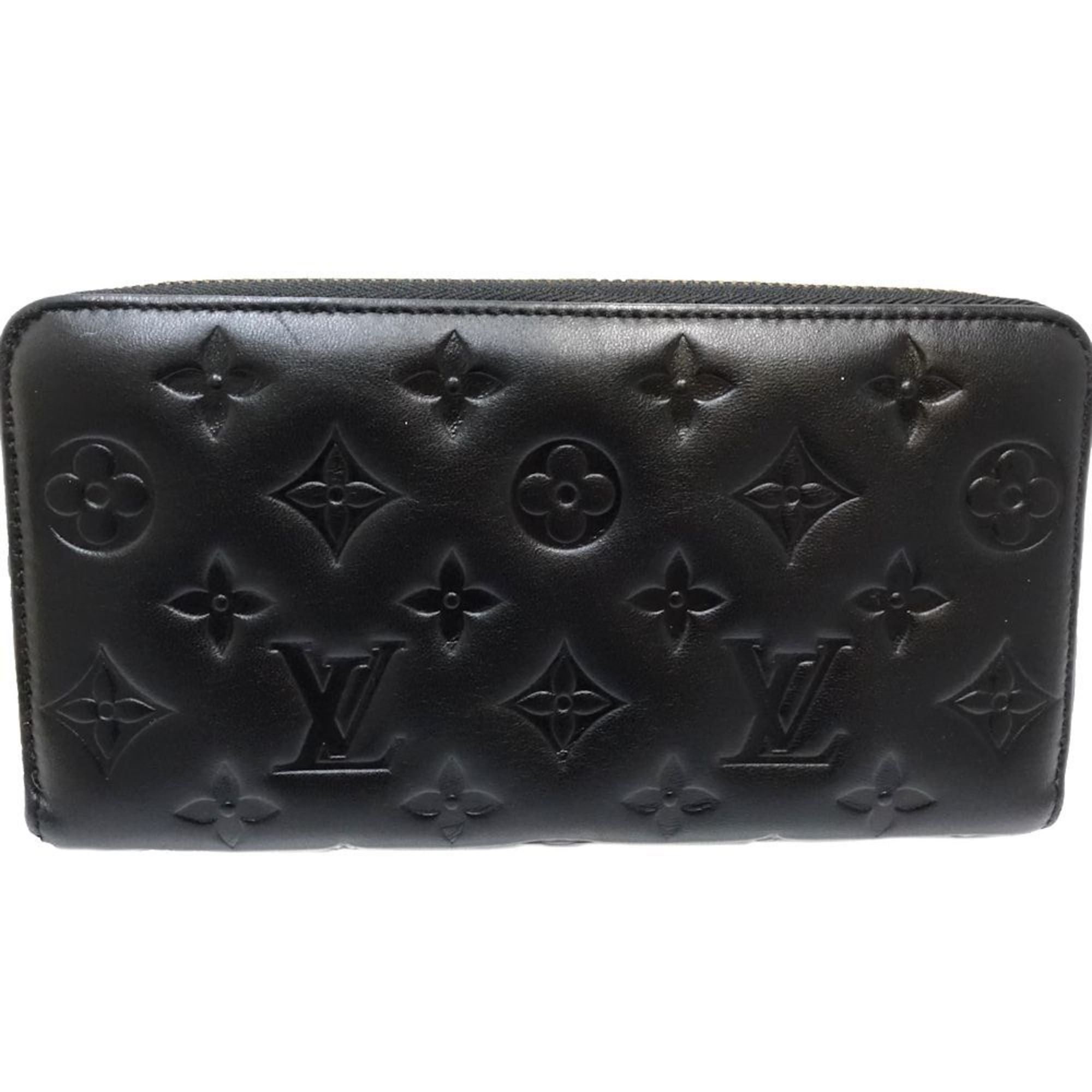 Louis Vuitton Louis Vuitton Long Wallet M81510 Zippy Monogram Embossed Noir Women's 181793 Size ONE SIZE - 2 Thumbnail