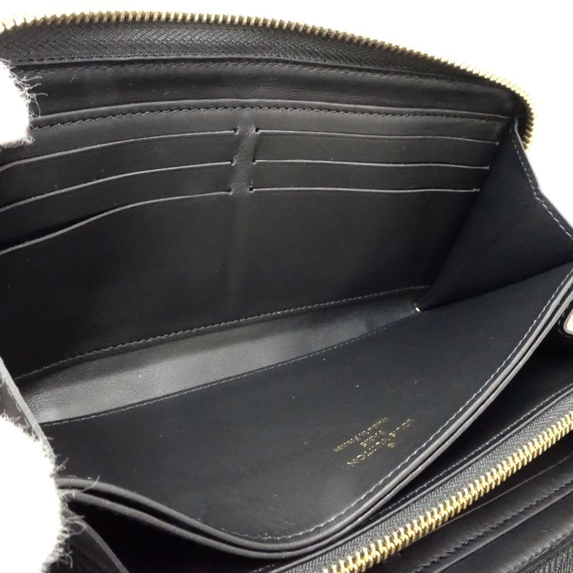 Louis Vuitton Louis Vuitton Long Wallet M81510 Zippy Monogram Embossed Noir Women's 181793 Size ONE SIZE - 7 Thumbnail