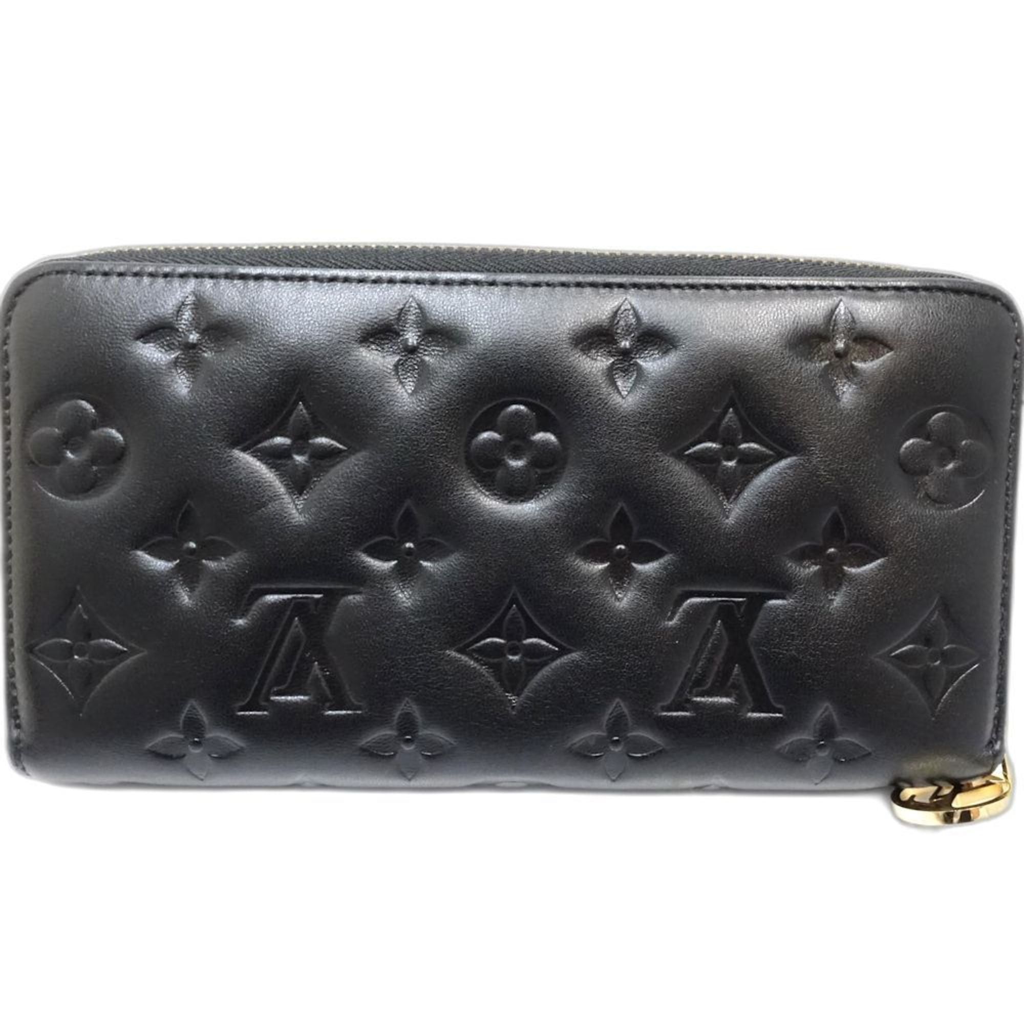 Louis Vuitton Louis Vuitton Long Wallet M81510 Zippy Monogram Embossed Noir Women's 181793 Size ONE SIZE - 3 Thumbnail