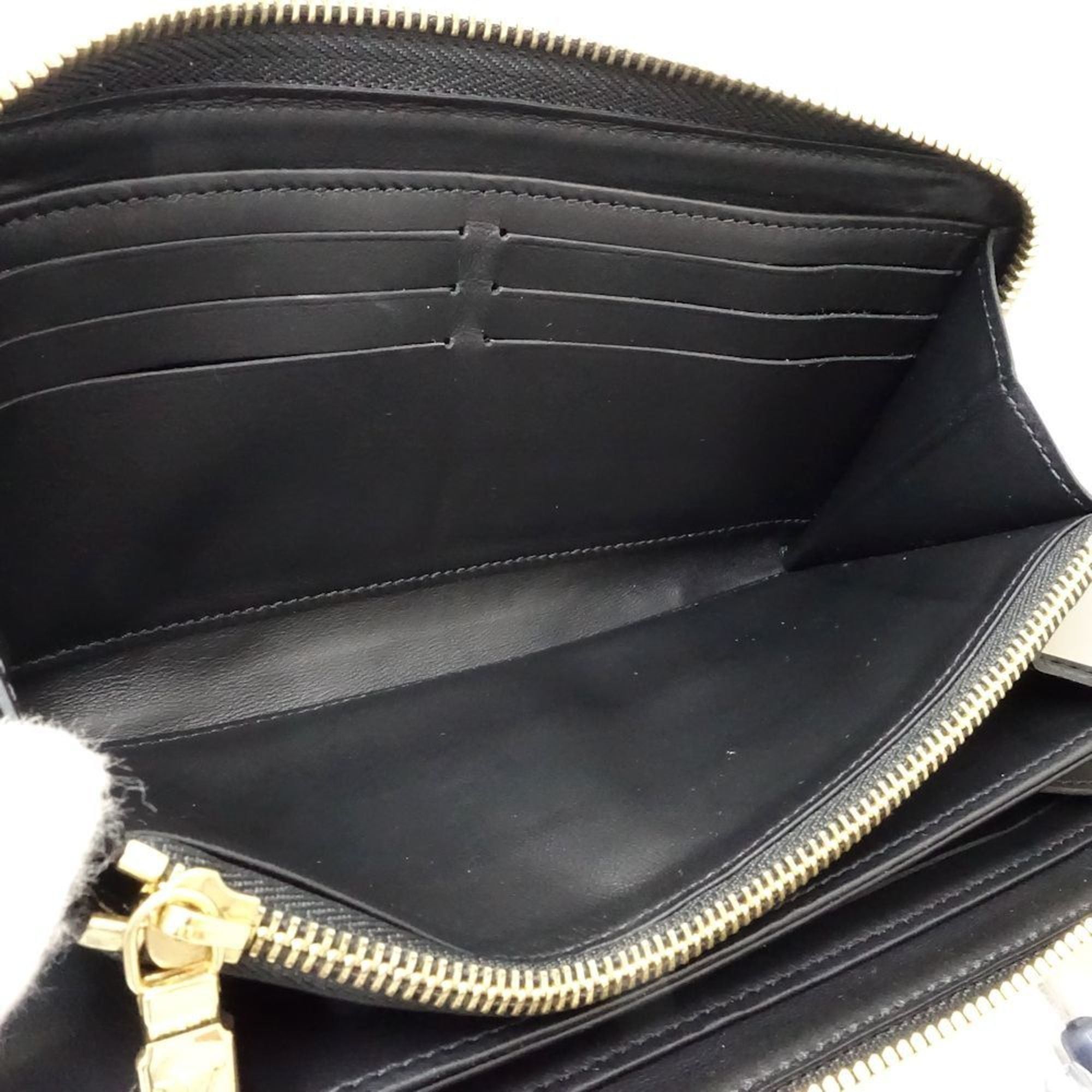 Louis Vuitton Louis Vuitton Long Wallet M81510 Zippy Monogram Embossed Noir Women's 181793 Size ONE SIZE - 6 Thumbnail