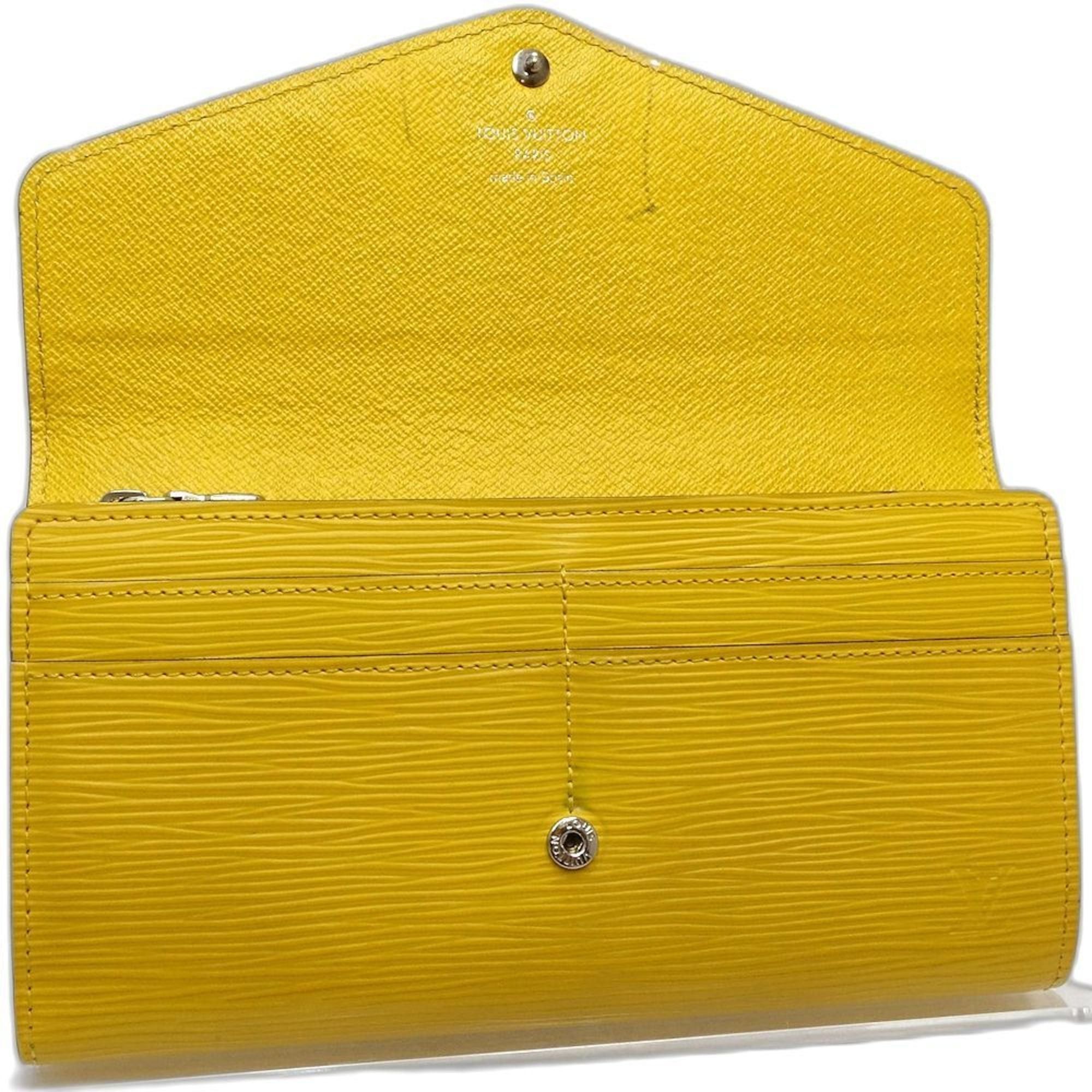 Louis Vuitton LOUIS VUITTON Epi Long Wallet M60589 Sarah Mimosa Women's 181789 Size ONE SIZE - 5 Thumbnail