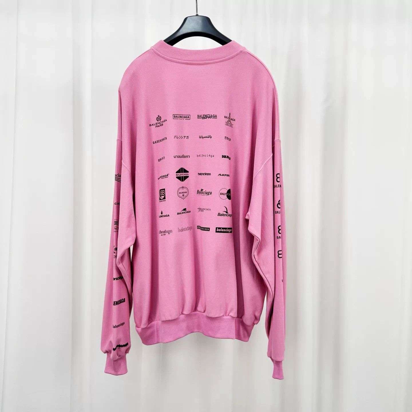 Balenciaga Balenciaga Logo Print Sweatshirt Size US S / EU 44-46 / 1 - 2 Thumbnail
