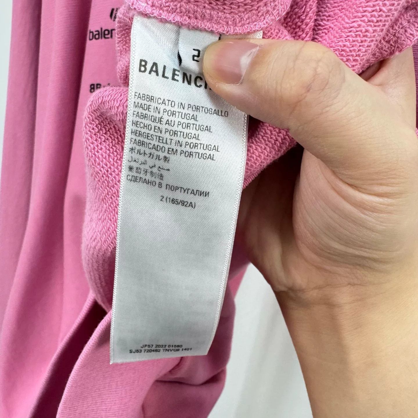 Balenciaga Balenciaga Logo Print Sweatshirt Size US S / EU 44-46 / 1 - 6 Thumbnail