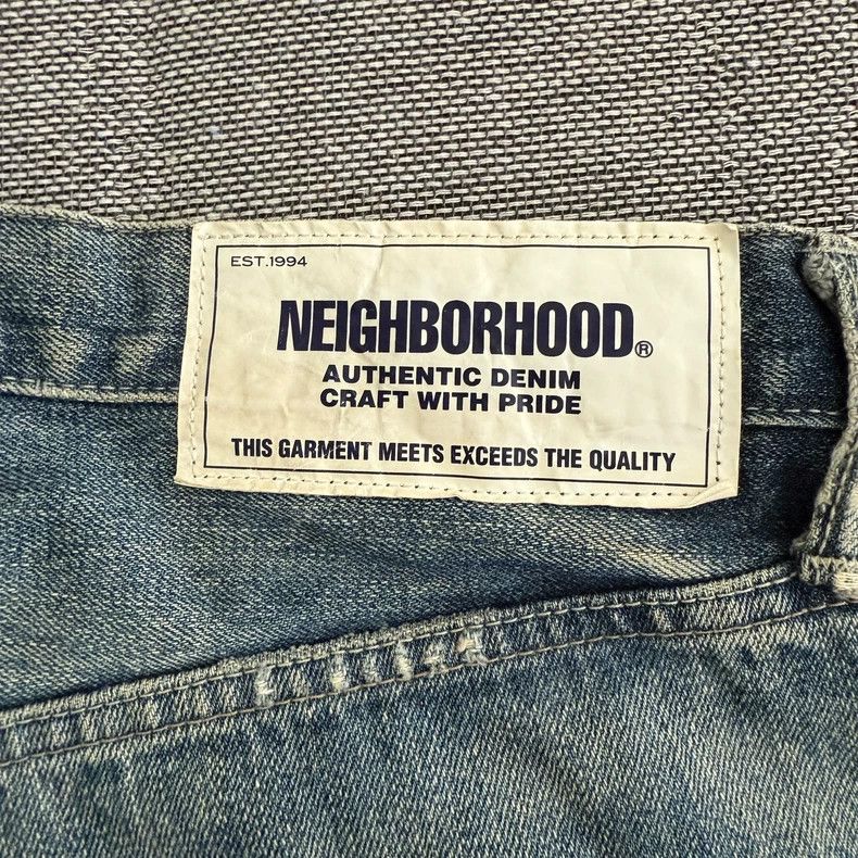 Neighborhood Neighborhood 19aw Dp-Basic Denim Jeans Size US 36 / EU 52 - 4 Thumbnail