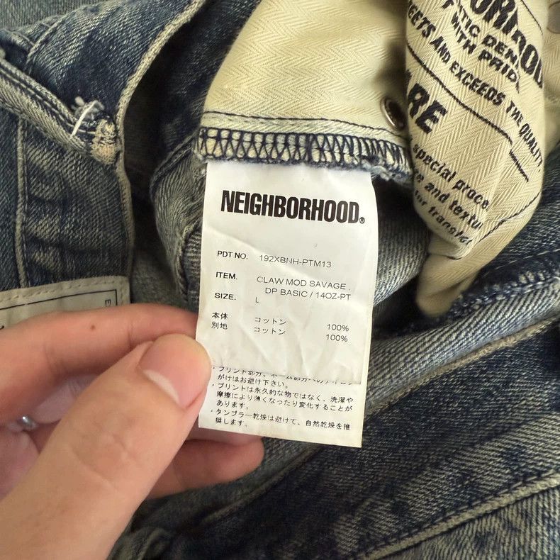 Neighborhood Neighborhood 19aw Dp-Basic Denim Jeans Size US 36 / EU 52 - 6 Thumbnail