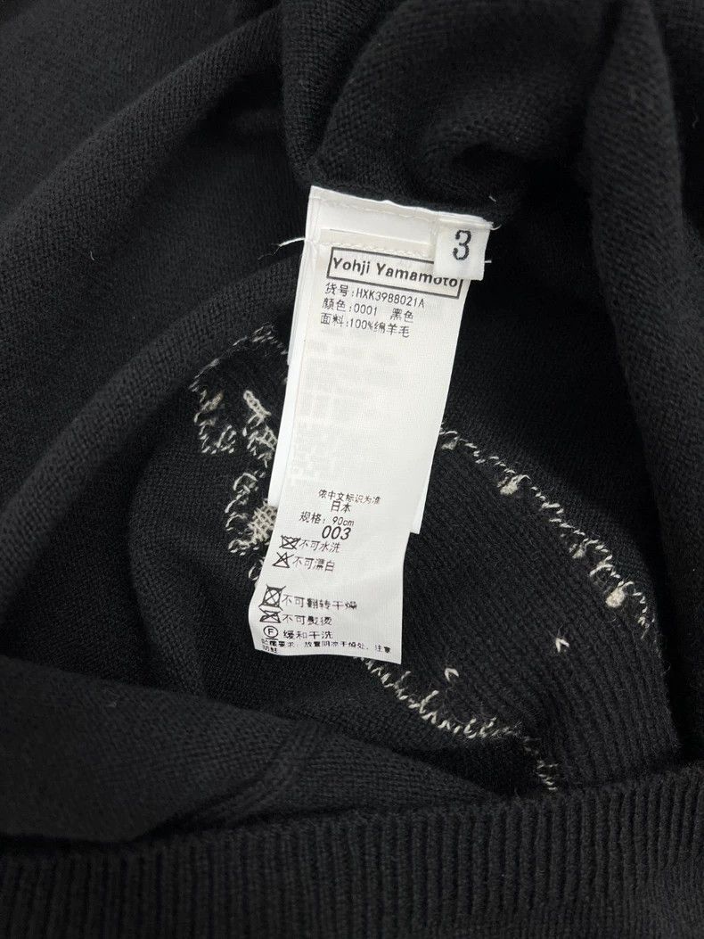 Yohji Yamamoto Yohji Yamamoto Black Figure Sweater Size US M / EU 48-50 / 2 - 7 Thumbnail