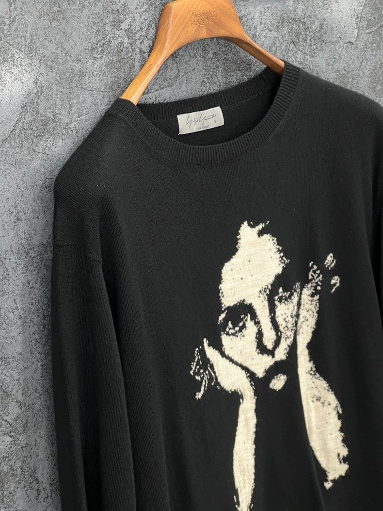 Yohji Yamamoto Yohji Yamamoto Black Figure Sweater Size US M / EU 48-50 / 2 - 6 Thumbnail