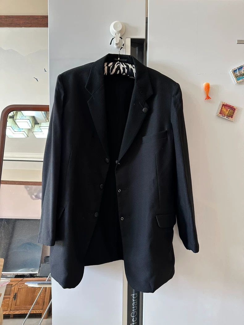 Yohji Yamamoto Yohji Yamamoto Double-Sided Wool Coat Size US S / EU 44-46 / 1 - 2 Thumbnail