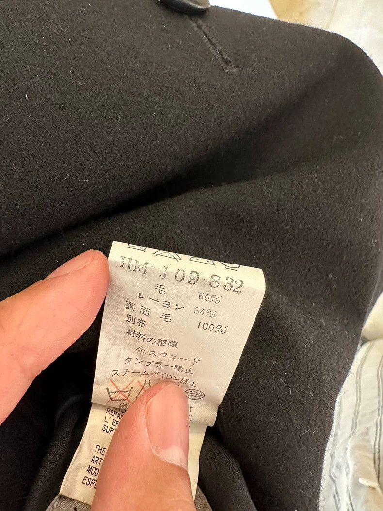 Yohji Yamamoto Yohji Yamamoto Double-Sided Wool Coat Size US S / EU 44-46 / 1 - 7 Thumbnail