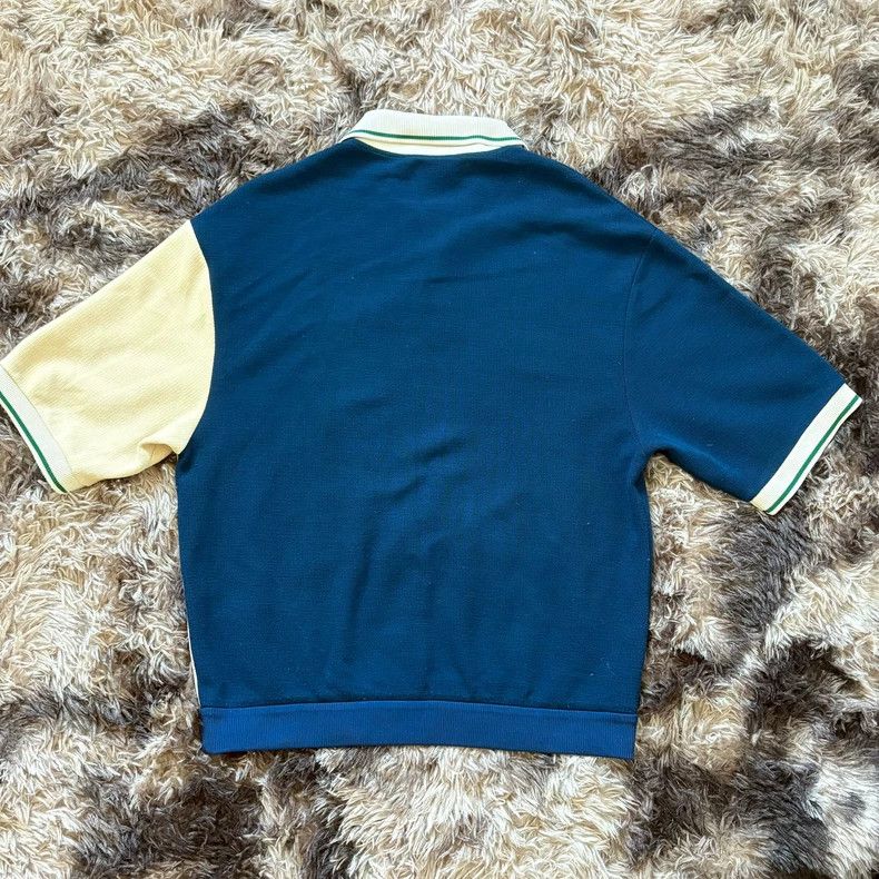 Gucci Gucci Blue Stripe Short Sleeve Polo Size US M / EU 48-50 / 2 - 2 Thumbnail