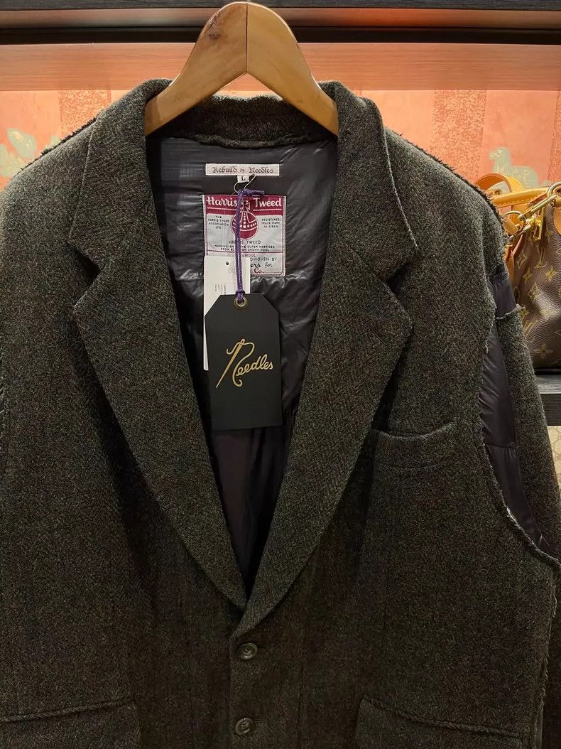 Needles Needles Rebuild Harris Tweed Blazer Size US M / EU 48-50 / 2 - 2 Thumbnail