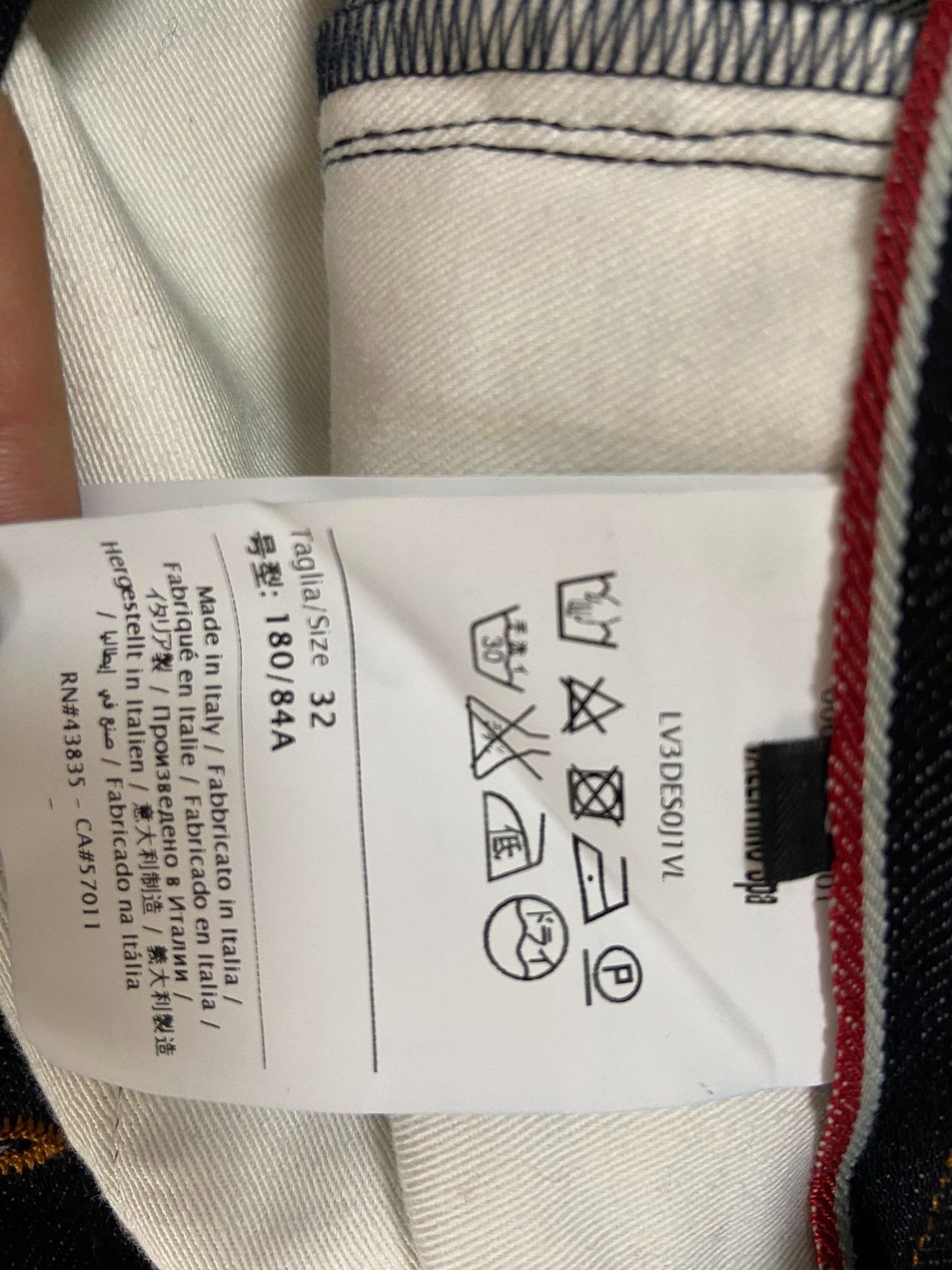Valentino Valentino Men's Denim Jeans Size 32 Size US 32 / EU 48 - 5 Thumbnail