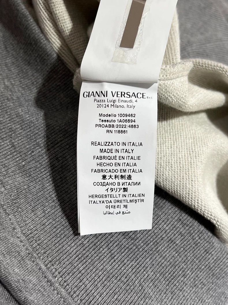 Versace VERSACE Multi-element Print Cotton Sweatshirt Size US L / EU 52-54 / 3 - 7 Thumbnail