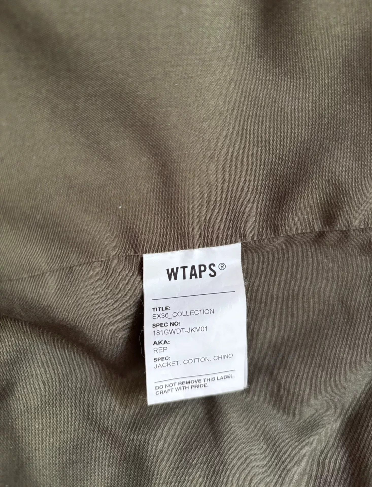 Wtaps WTAPS 18SS Cotton Chino Vest Size US L / EU 52-54 / 3 - 7 Thumbnail