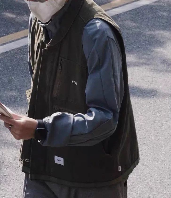 Wtaps WTAPS 18SS Cotton Chino Vest Size US L / EU 52-54 / 3 - 9 Thumbnail