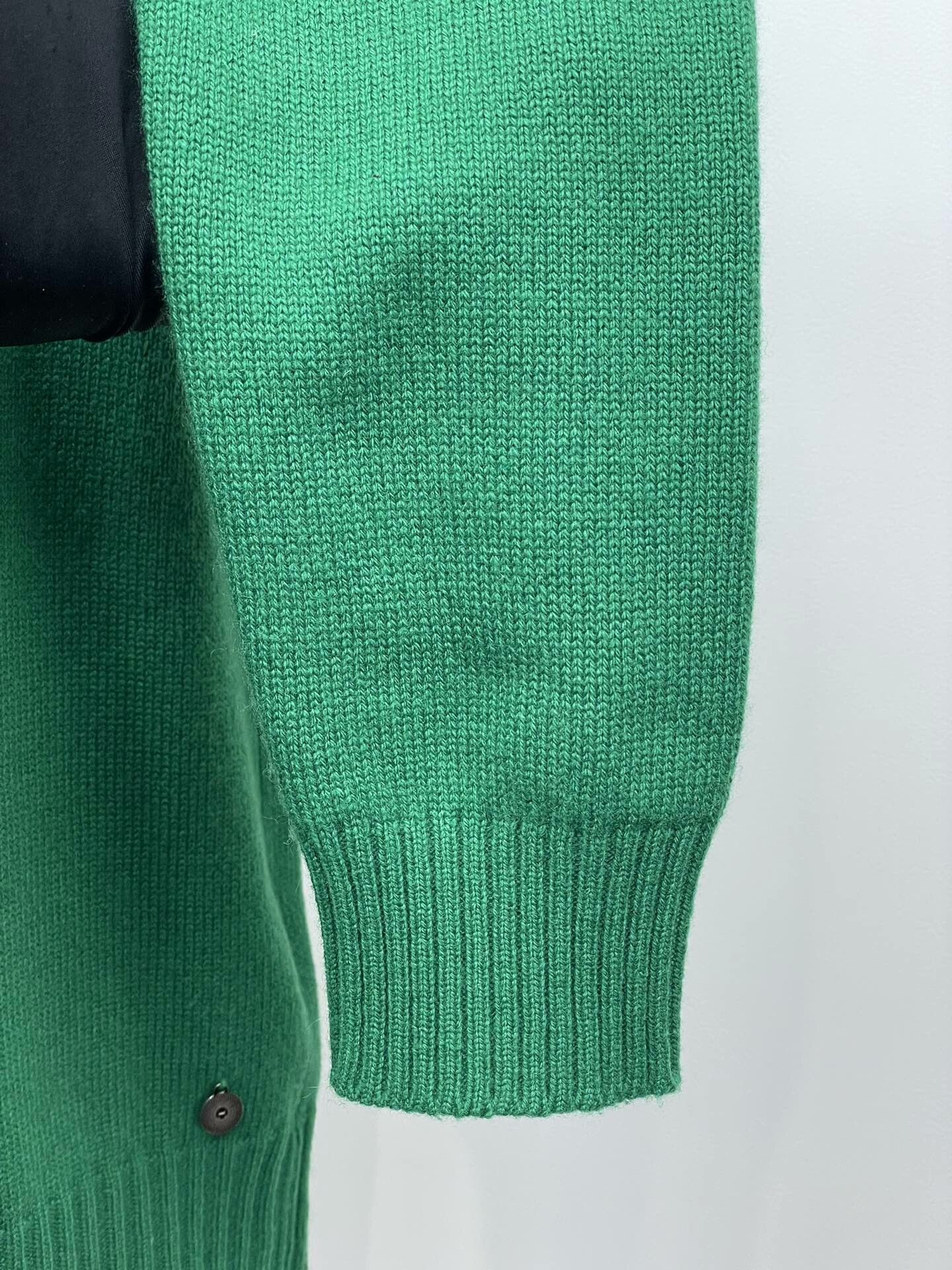 Hermes Hermes Green Knit Sweater Size 34 Size US XS / EU 42 / 0 - 5 Thumbnail