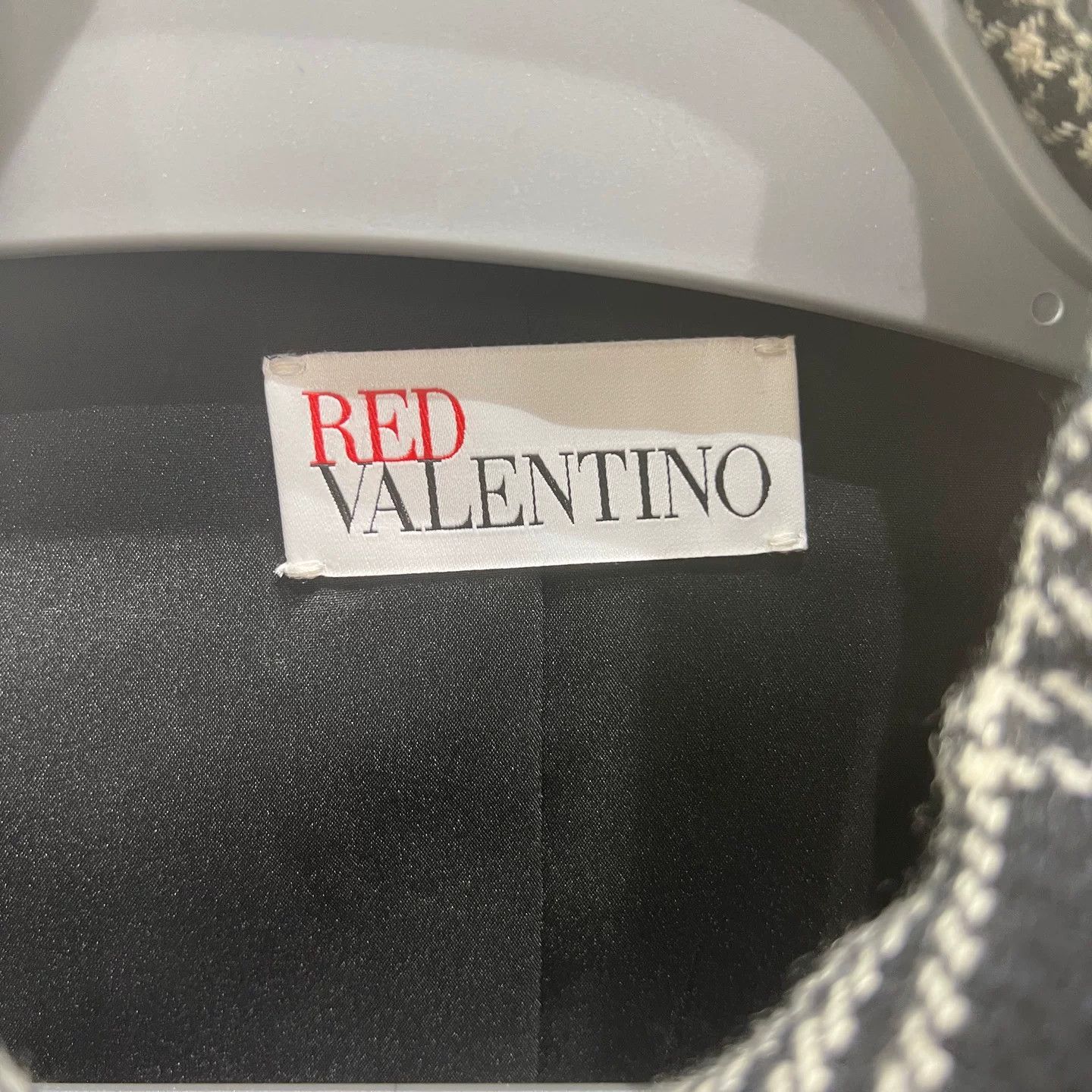 Valentino Valentino Black White Plaid Short Coat Size US S / EU 44-46 / 1 - 2 Thumbnail