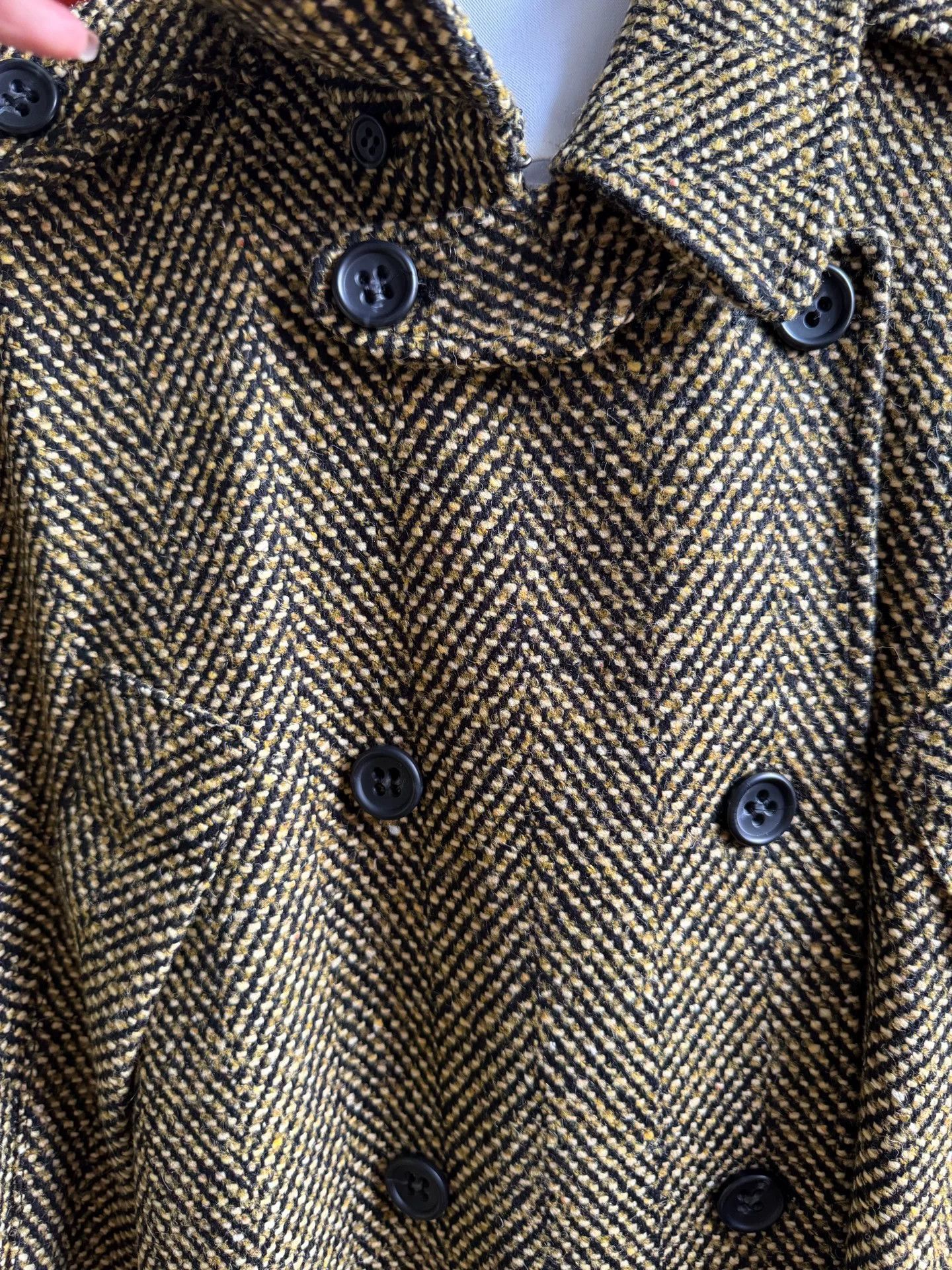 Valentino REDVALENTINO Wool Double-Breasted Cloak Size US M / EU 48-50 / 2 - 3 Thumbnail