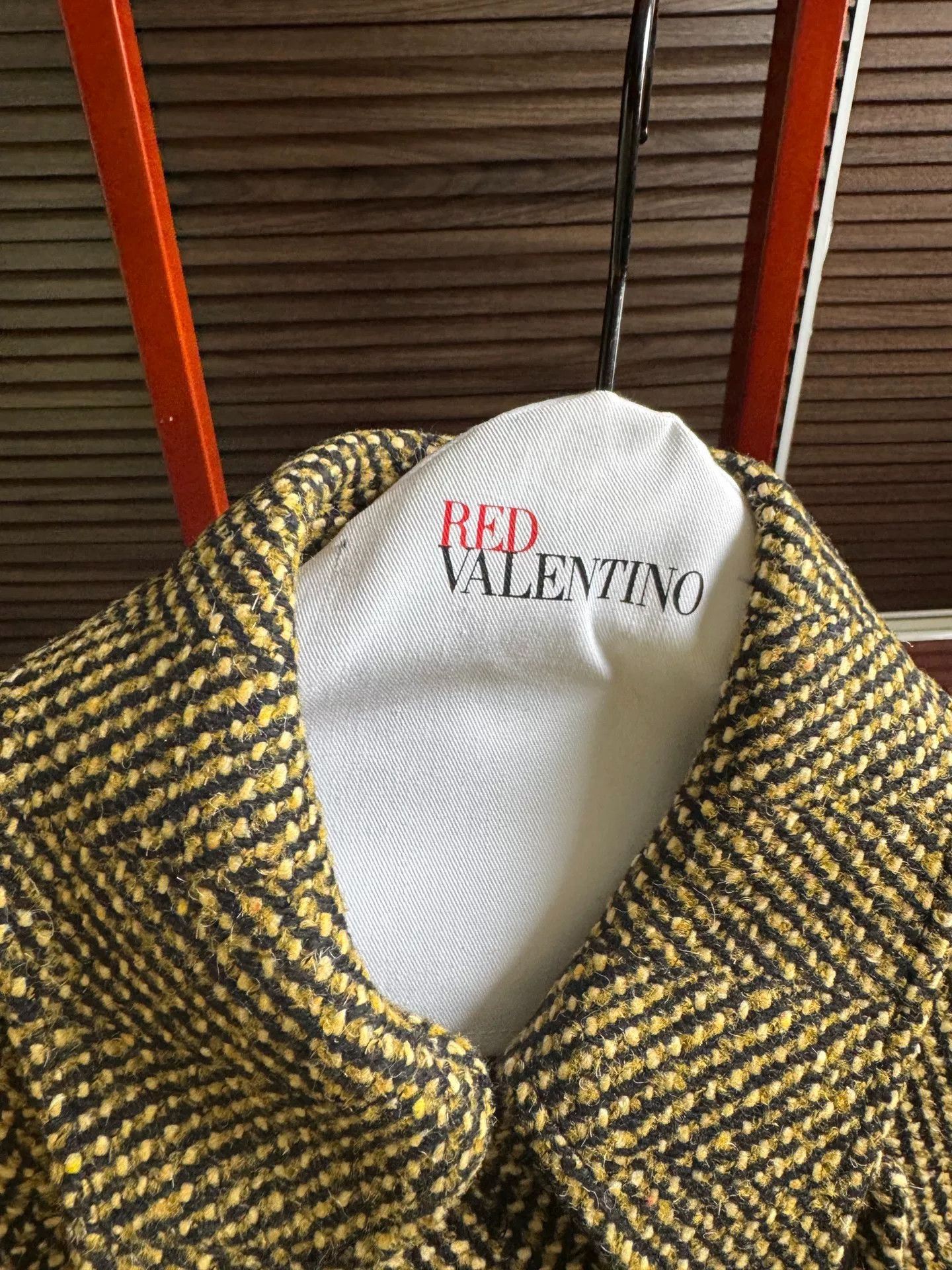 Valentino REDVALENTINO Wool Double-Breasted Cloak Size US M / EU 48-50 / 2 - 4 Thumbnail