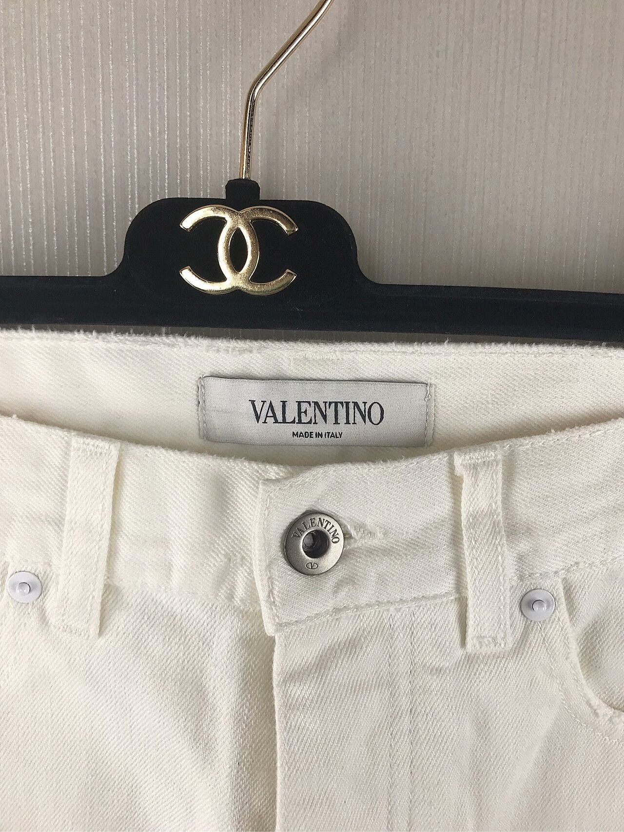Valentino Valentino Studded Leather Patch Jeans Size US 28 / EU 44 - 5 Thumbnail