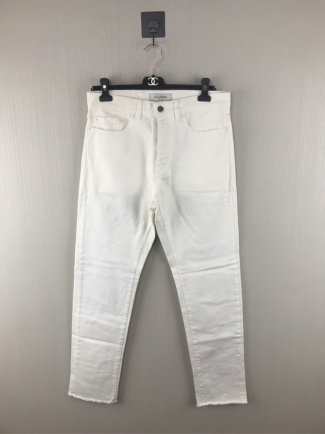 Valentino Valentino Studded Leather Patch Jeans Size US 28 / EU 44 - 2 Thumbnail
