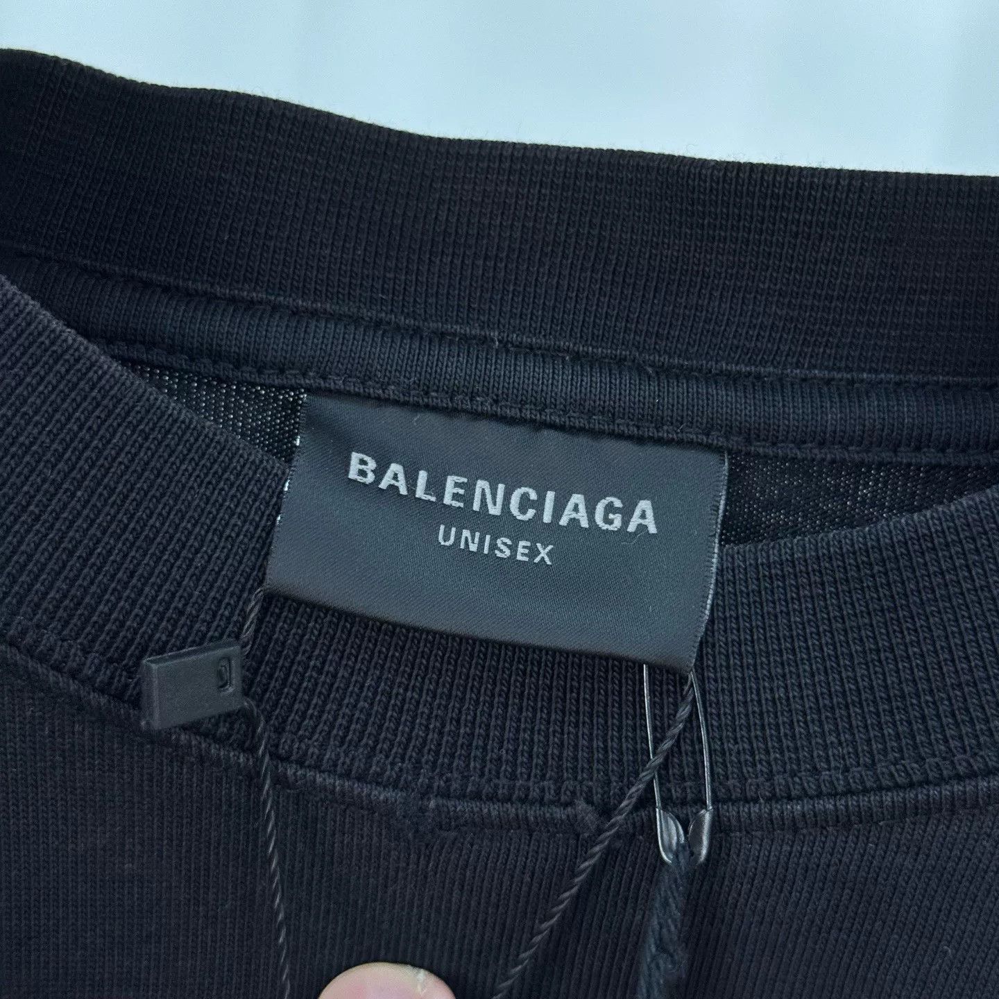 Balenciaga Balenciaga Cracked Logo Print T-shirt Size US XXS / EU 40 - 5 Thumbnail