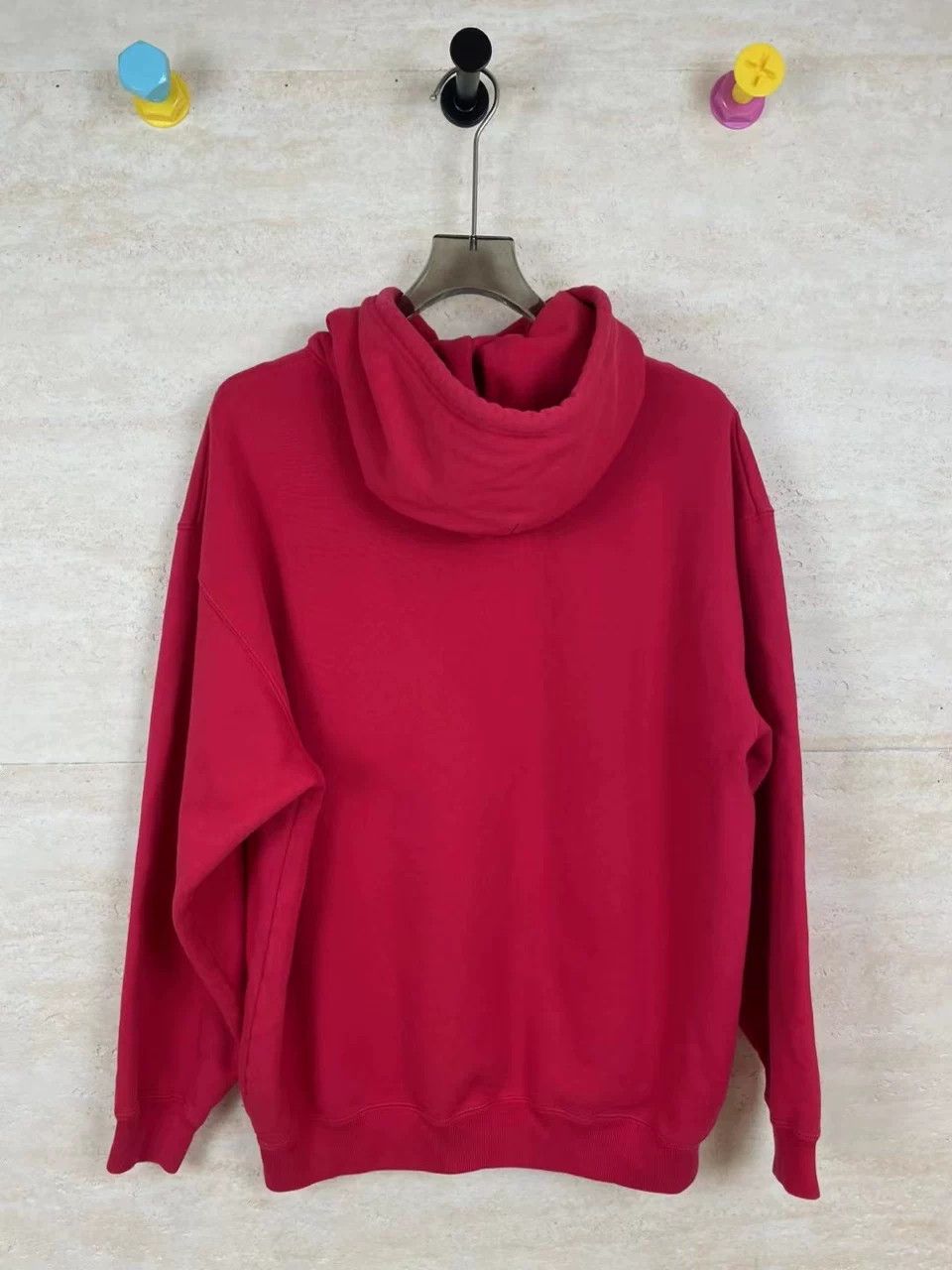 Balenciaga Balenciaga Red Crown Lock Hoodie S Size US S / EU 44-46 / 1 - 2 Thumbnail
