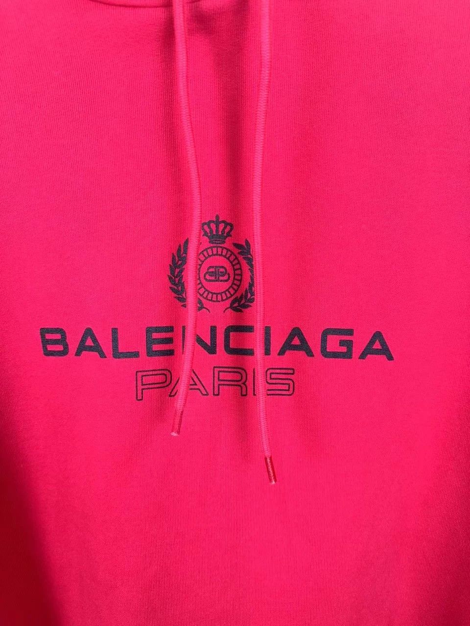 Balenciaga Balenciaga Red Crown Lock Hoodie S Size US S / EU 44-46 / 1 - 3 Thumbnail