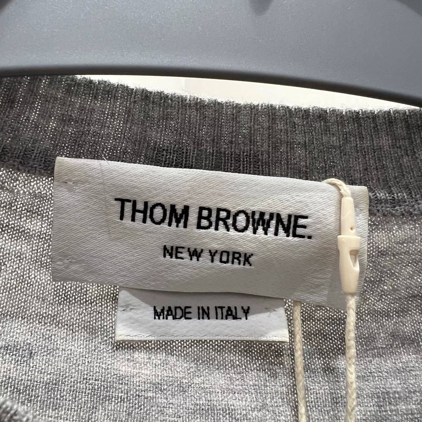 Thom Browne Thom Browne Classic 4-Bar Long Sleeve Sweater Size US S / EU 44-46 / 1 - 3 Thumbnail