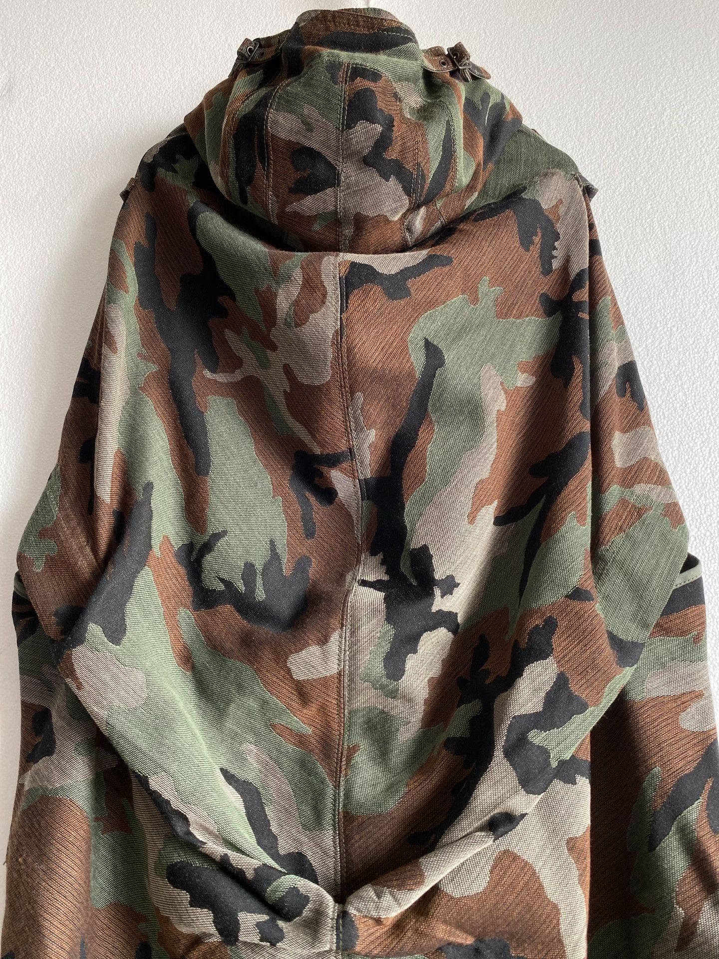 Junya Watanabe junya watanabe camouflage cape coat Size US S / EU 44-46 / 1 - 5 Thumbnail