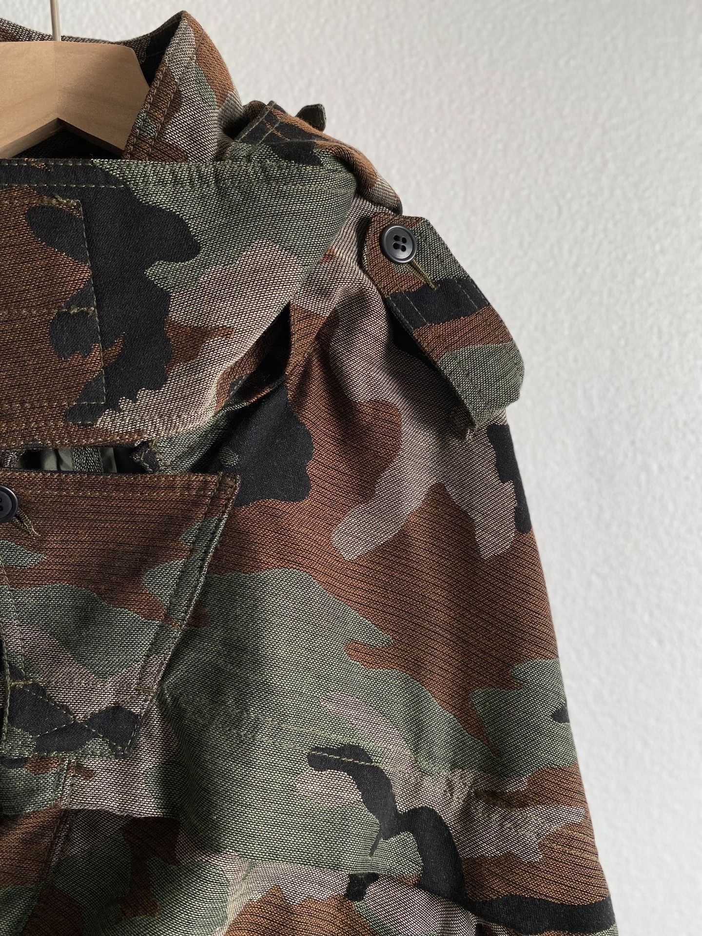 Junya Watanabe junya watanabe camouflage cape coat Size US S / EU 44-46 / 1 - 4 Thumbnail