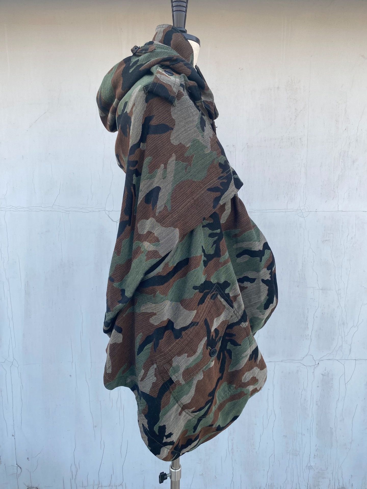 Junya Watanabe junya watanabe camouflage cape coat Size US S / EU 44-46 / 1 - 9 Thumbnail