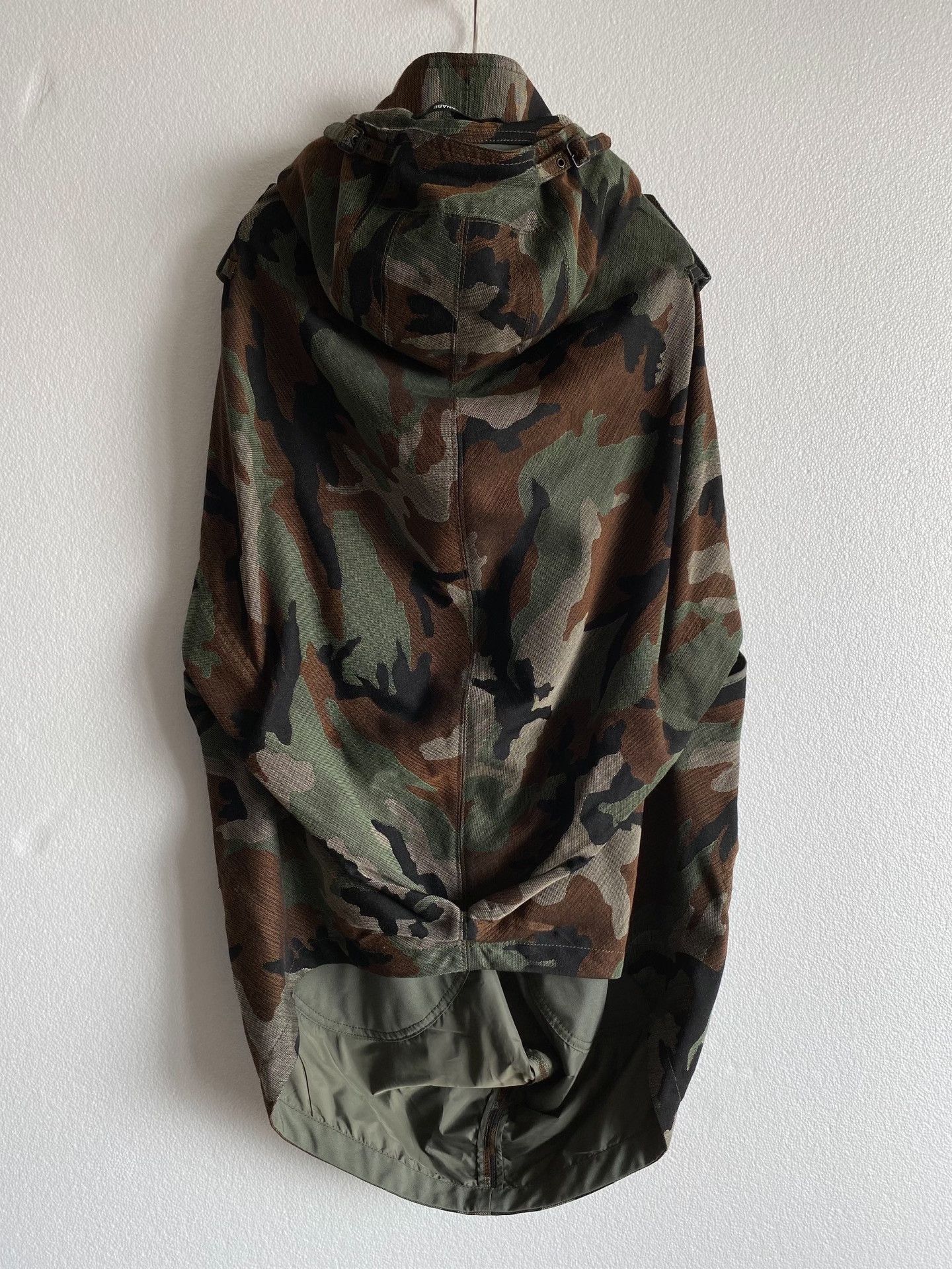 Junya Watanabe junya watanabe camouflage cape coat Size US S / EU 44-46 / 1 - 2 Thumbnail