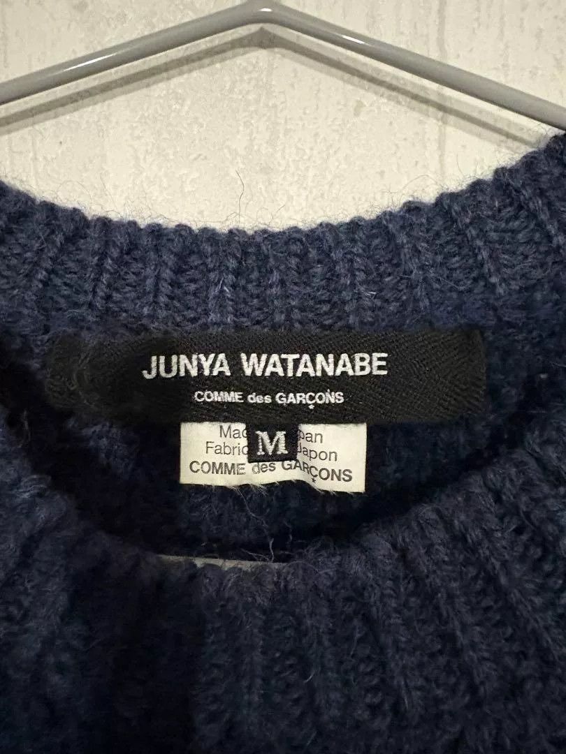 Junya Watanabe junya watanabe wool blend leopard patchwork sweater Size US M / EU 48-50 / 2 - 3 Thumbnail