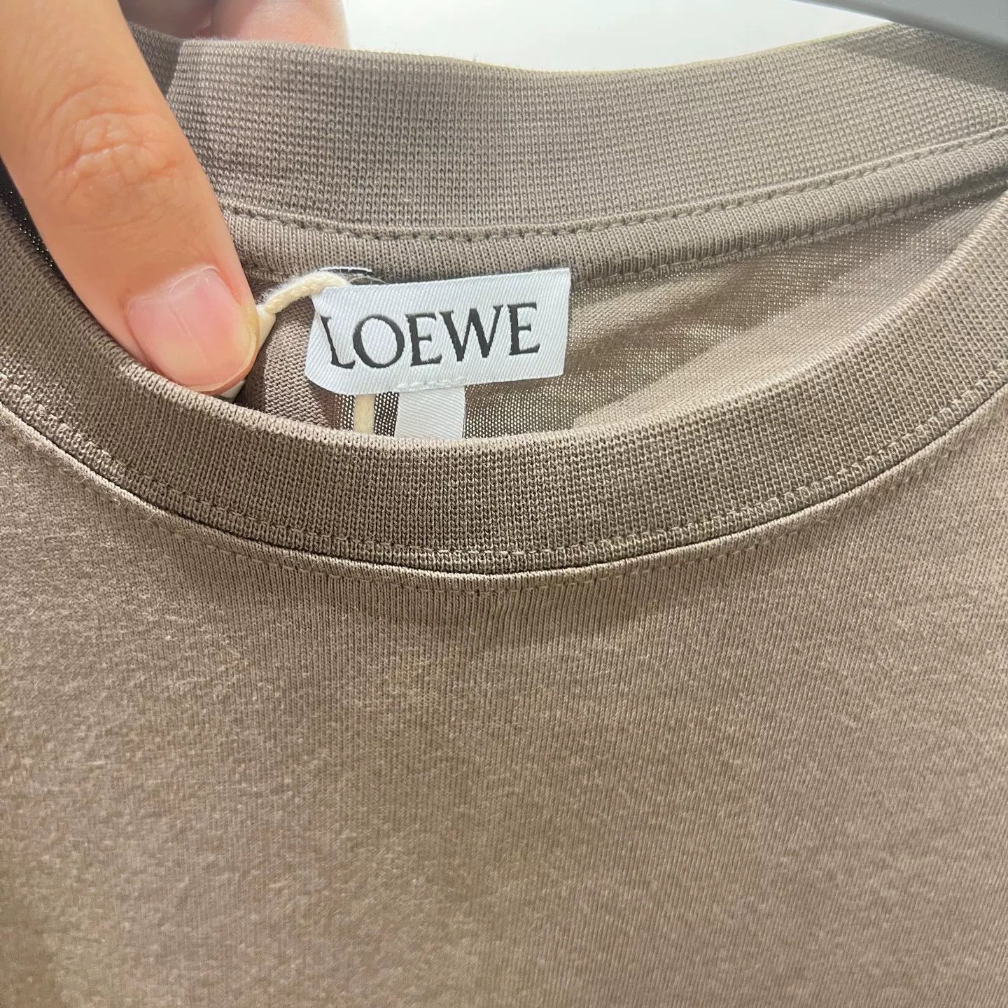 Loewe loewe tem127 embroidered logo t-shirt Size US XS / EU 42 / 0 - 2 Thumbnail