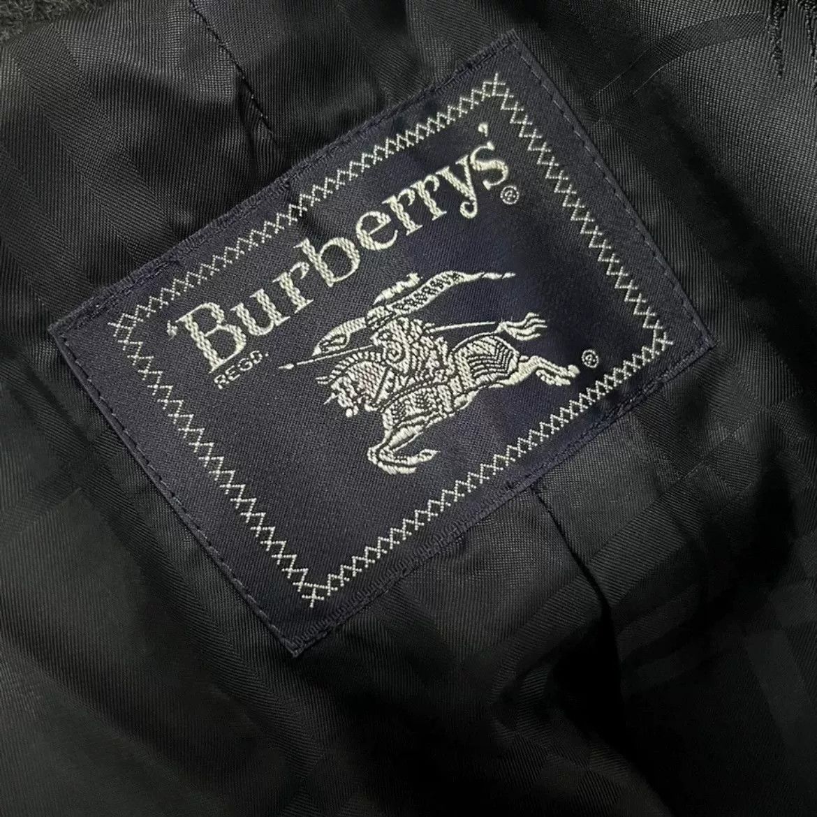 Burberry Burberry Vintage Gray Wool Cashmere Coat Size US M / EU 48-50 / 2 - 7 Thumbnail
