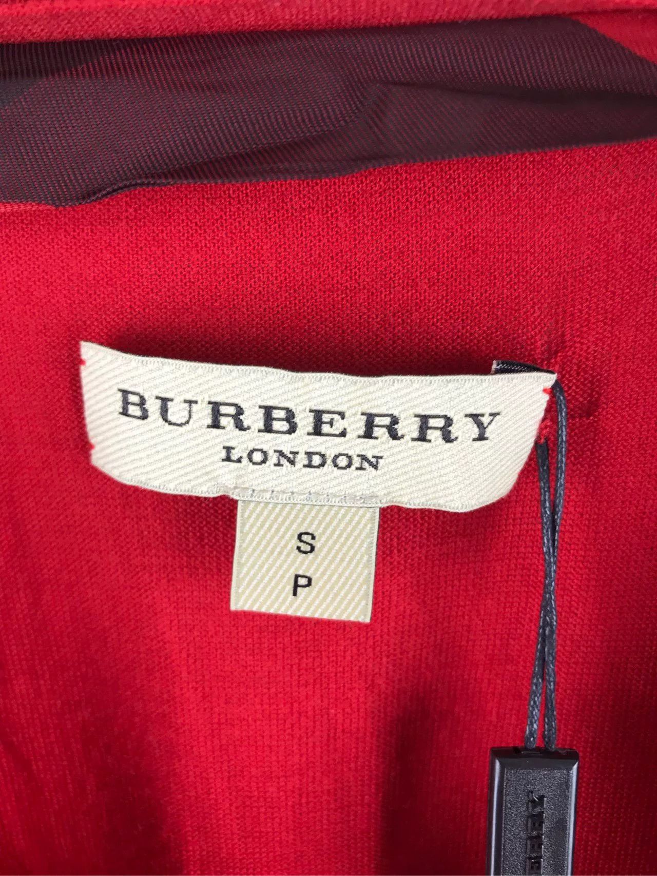 Burberry Burberry Red Wool Knit Sweater Size US S / EU 44-46 / 1 - 3 Thumbnail
