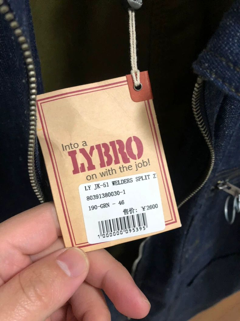 Nigel Cabourn Nigel Cabourn LYBRO Denim Canvas Jacket Size US L / EU 52-54 / 3 - 5 Thumbnail