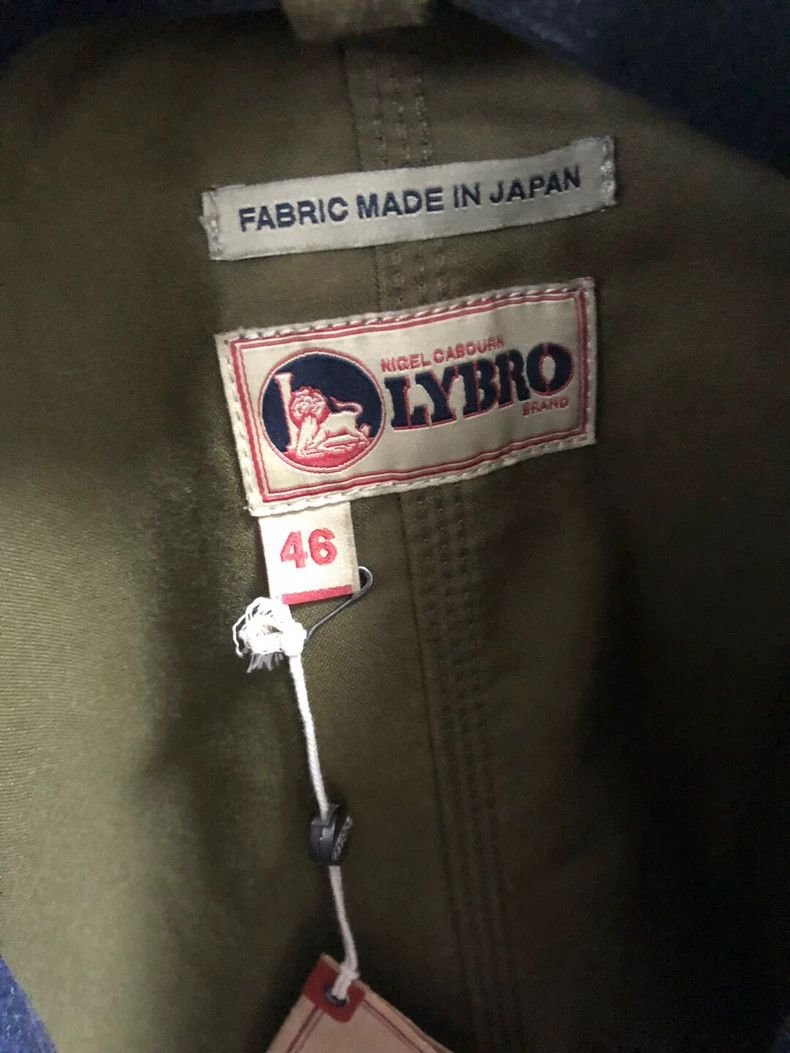 Nigel Cabourn Nigel Cabourn LYBRO Denim Canvas Jacket Size US L / EU 52-54 / 3 - 3 Thumbnail