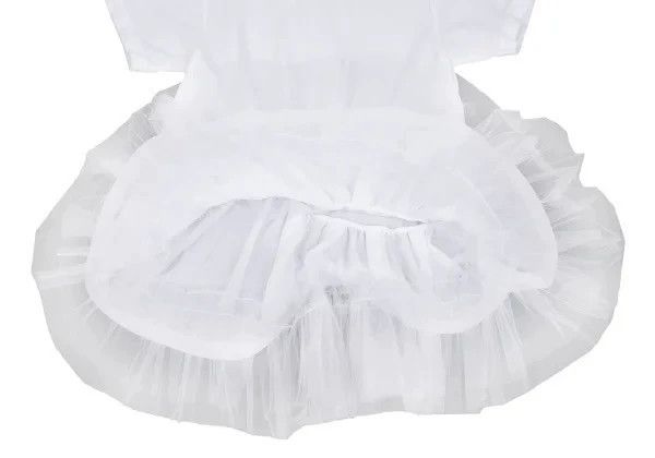 Comme des Garcons COMME des GARCONS White Vintage Tulle Top Size US XS / EU 42 / 0 - 6 Thumbnail