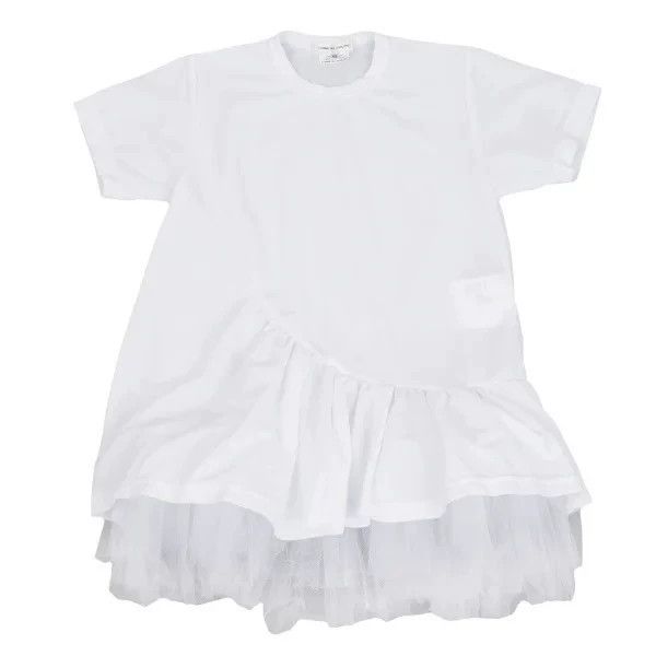 Comme des Garcons COMME des GARCONS White Vintage Tulle Top Size US XS / EU 42 / 0 - 2 Thumbnail