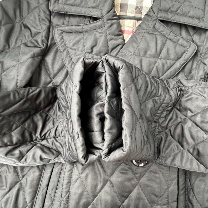 Burberry Burberry Quilted Black Coat XS Size US XS / EU 42 / 0 - 5 Thumbnail