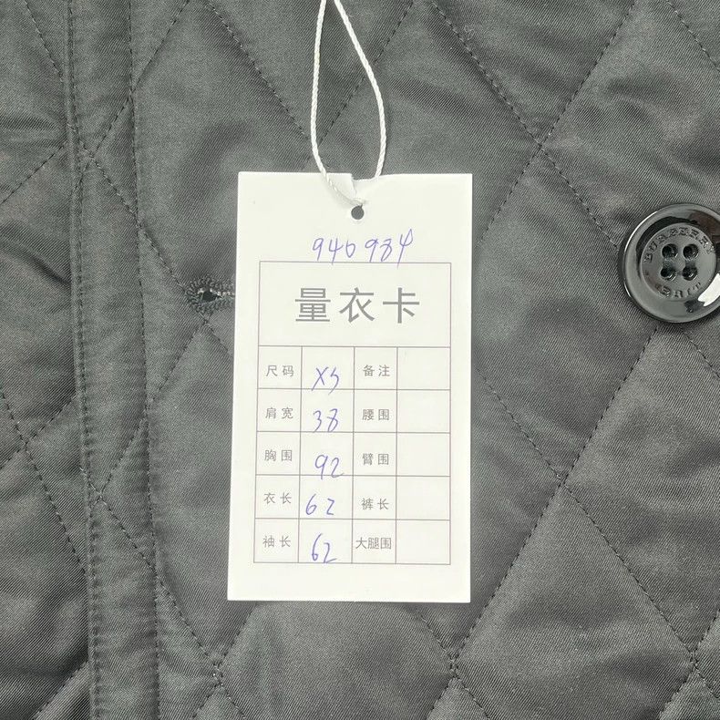 Burberry Burberry Quilted Black Coat XS Size US XS / EU 42 / 0 - 9 Thumbnail