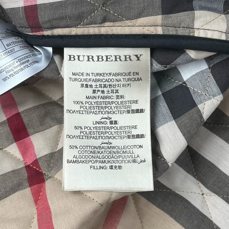 Burberry Burberry Quilted Black Coat XS Size US XS / EU 42 / 0 - 8 Thumbnail