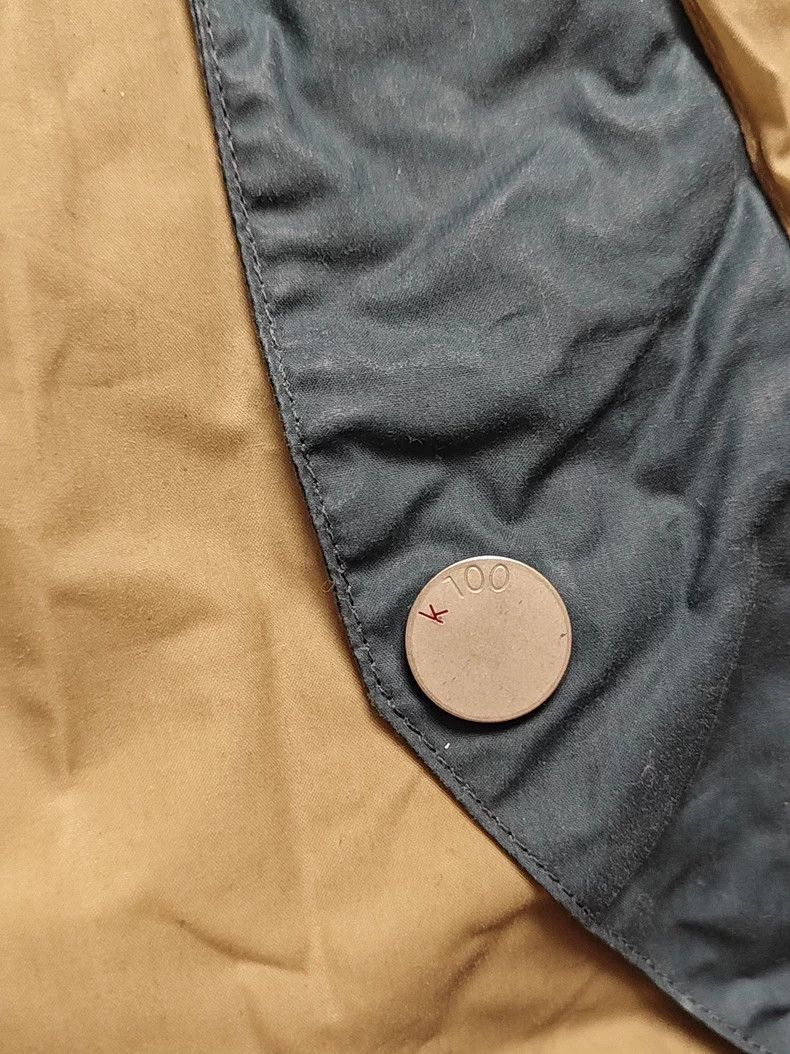 Nigel Cabourn Nigel Cabourn K100 Waxed Hooded Jacket Size US L / EU 52-54 / 3 - 4 Thumbnail