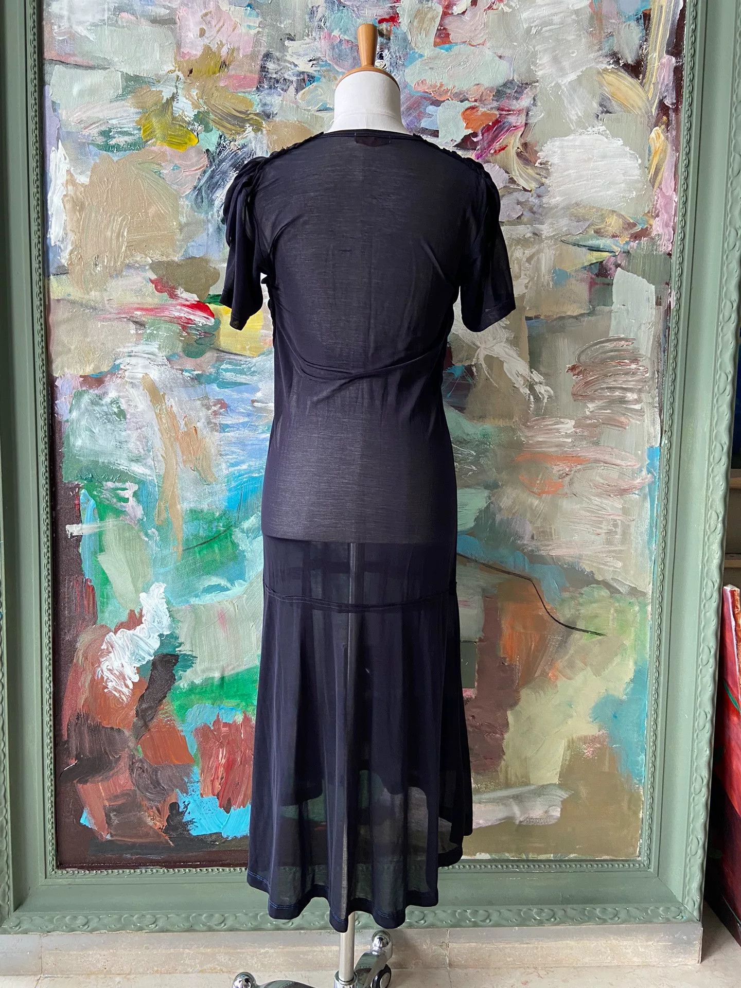 Comme des Garcons Comme des Garcons Sheer Deformed Dress Size US 38 / EU 54 - 4 Thumbnail